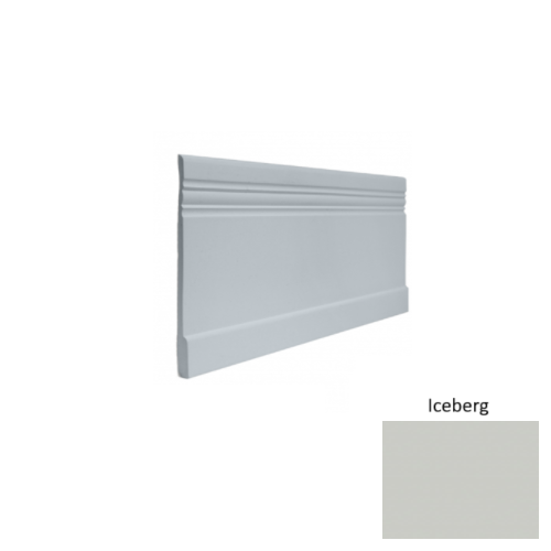 Contours Rubber #10 Serenity Iceberg Profiled Wall Base Satin 1