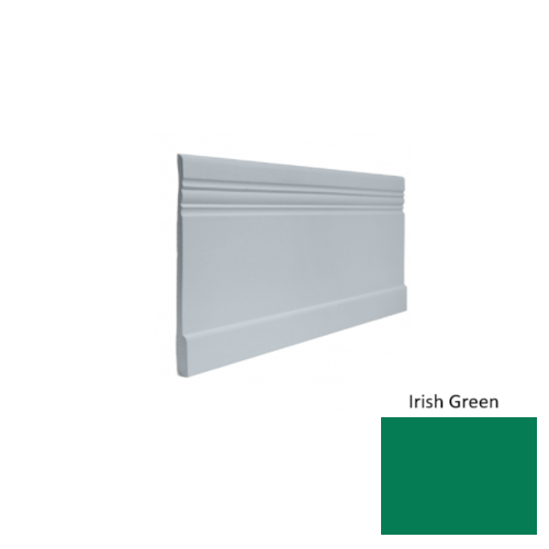 Contours Rubber #10 Serenity Irish Green Profiled Wall Base Satin 1