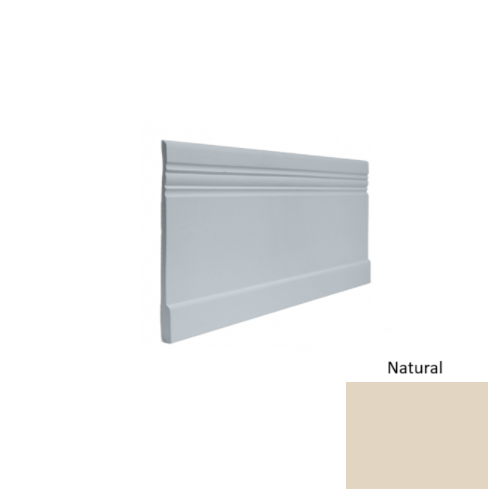 Contours Rubber #10 Serenity Natural Profiled Wall Base Satin 1