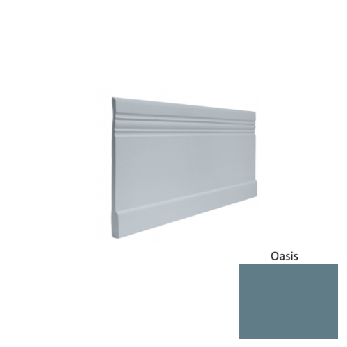 Contours Rubber #10 Serenity Oasis Profiled Wall Base Satin 1