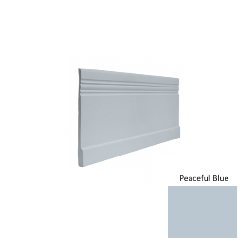 Contours Rubber #10 Serenity Peaceful Blue Profiled Wall Base Satin 1