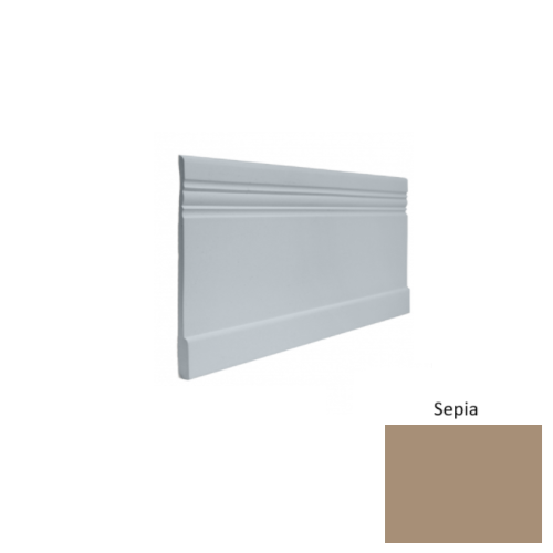 Contours Rubber #10 Serenity Sepia Profiled Wall Base Satin 1