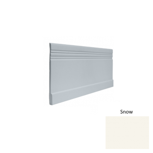Contours Rubber #10 Serenity Snow Profiled Wall Base Satin 1