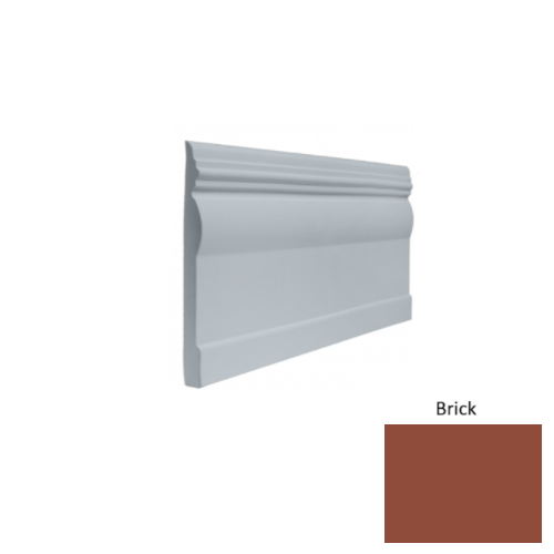 Contours Rubber #45 Novel Brick Profiled Wall Base Satin 1