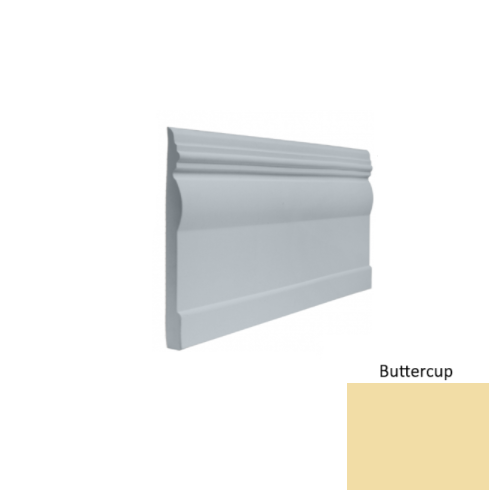 Contours Rubber #45 Novel Buttercup Profiled Wall Base Satin 1