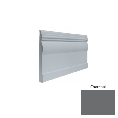 Contours Rubber #45 Novel Charcoal Profiled Wall Base Satin 1