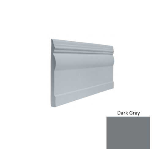 Contours Rubber #45 Novel Dark Gray Profiled Wall Base Satin 1