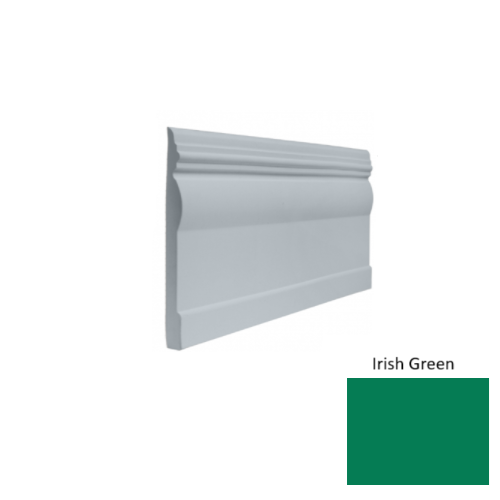 Contours Rubber #45 Novel Irish Green Profiled Wall Base Satin 1