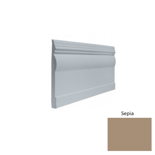 Contours Rubber #45 Novel Sepia Profiled Wall Base Satin 1