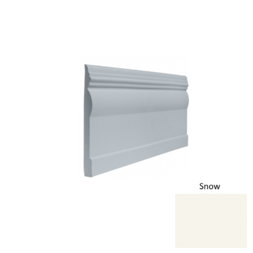 Contours Rubber #45 Novel Snow Profiled Wall Base Satin 1
