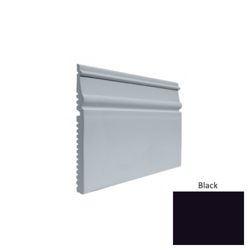 Contours Rubber #55 Nobility Black Profiled Wall Base Satin 1