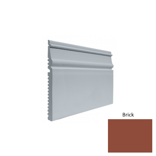 Profiled Brick Roppe Contours 188 #55 Nobility Brick Satin Rubber Profiled Wall Base ...