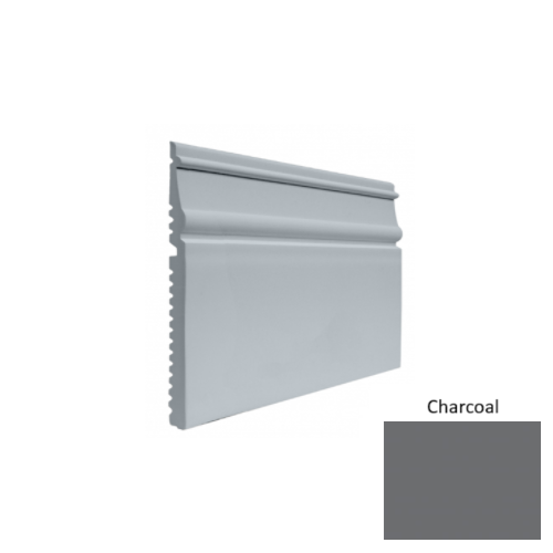 Contours Rubber #55 Nobility Charcoal Profiled Wall Base Satin 1