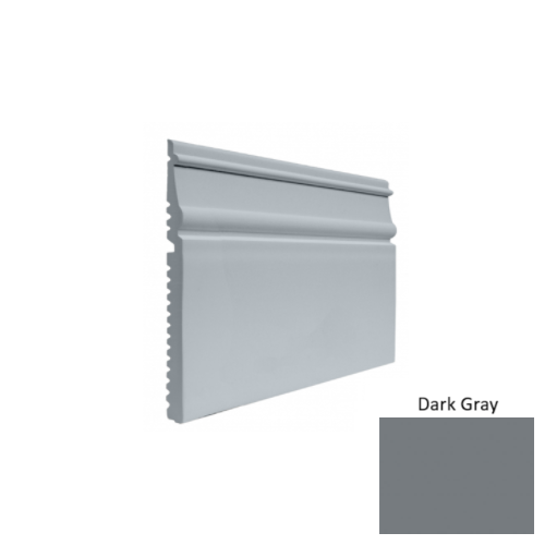 Contours Rubber #55 Nobility Dark Gray Profiled Wall Base Satin 1