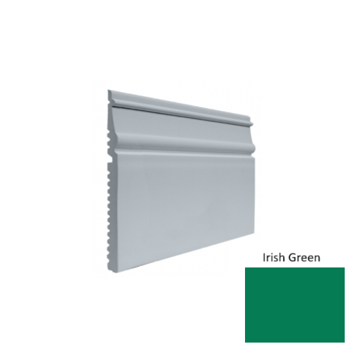 Contours Rubber #55 Nobility Irish Green Profiled Wall Base Satin 1