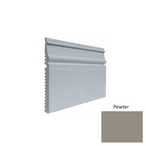 Contours Rubber #55 Nobility Pewter Profiled Wall Base Satin 1