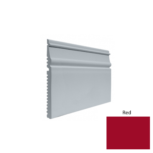 Contours Rubber #55 Nobility Red Profiled Wall Base Satin 1