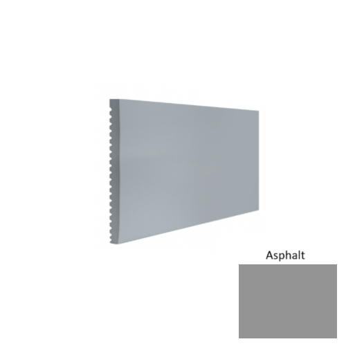 Contours Rubber #60 Candid Asphalt Profiled Wall Base Satin 1
