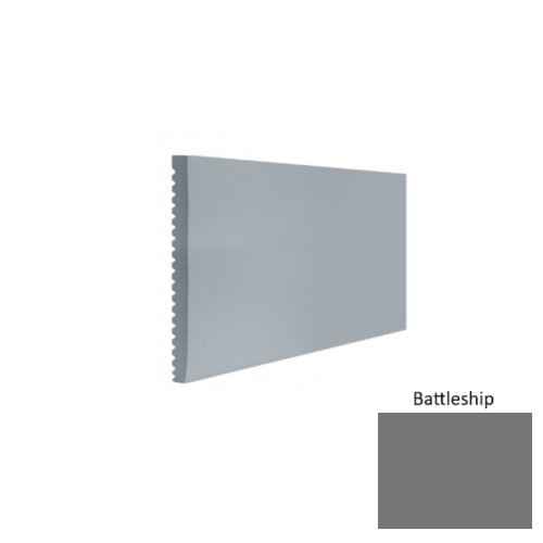 Contours Rubber #60 Candid Battleship Profiled Wall Base Satin 1