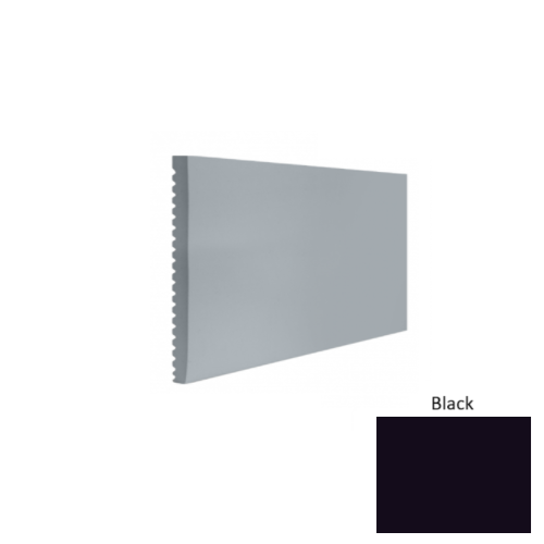 Contours Rubber #60 Candid Black Profiled Wall Base Satin 1