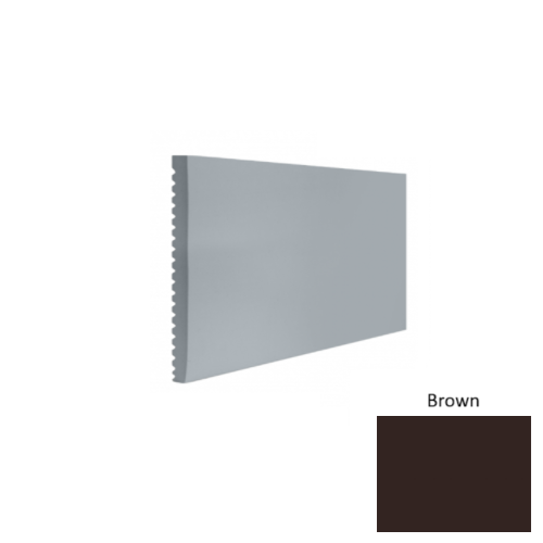 Contours Rubber #60 Candid Brown Profiled Wall Base Satin 1