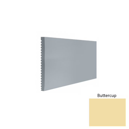 Contours Rubber #60 Candid Buttercup Profiled Wall Base Satin 1