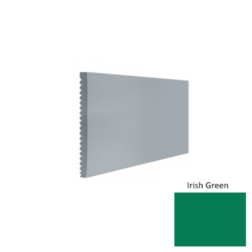 Contours Rubber #60 Candid Irish Green Profiled Wall Base Satin 1