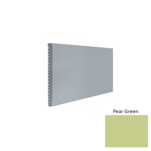 Contours Rubber #60 Candid Pear Green Profiled Wall Base Satin 1