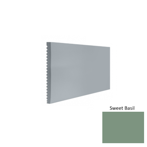 Contours Rubber #60 Candid Sweet Basil Profiled Wall Base Satin 1