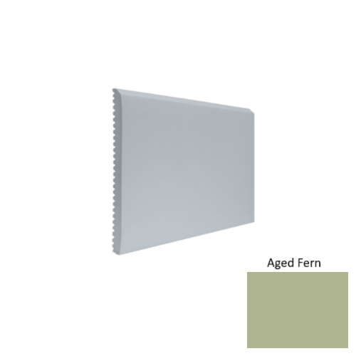 Contours Rubber #65 Vertical Aged Fern Profiled Wall Base Satin 1