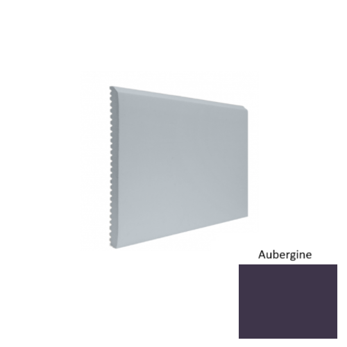 Contours Rubber #65 Vertical Aubergine Profiled Wall Base Satin 1