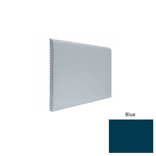 Contours Rubber #65 Vertical Blue Profiled Wall Base Satin 1