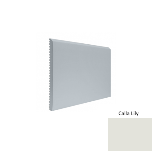 Contours Rubber #65 Vertical Calla Lily Profiled Wall Base Satin 1