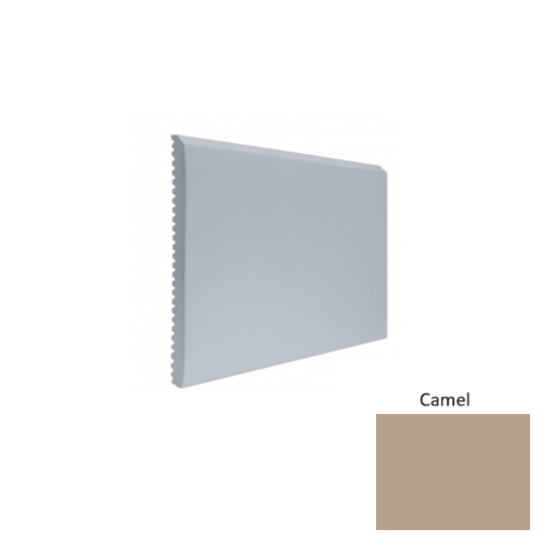 Contours Rubber #65 Vertical Camel Profiled Wall Base Satin 1