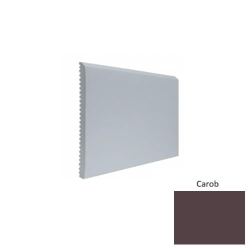 Contours Rubber #65 Vertical Carob Profiled Wall Base Satin 1