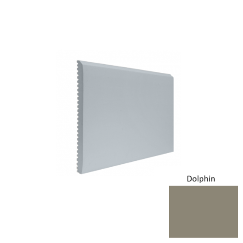 Contours Rubber #65 Vertical Dolphin Profiled Wall Base Satin 1