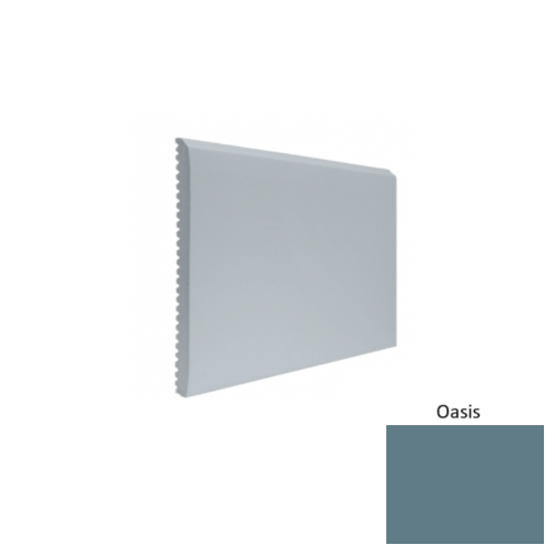 Contours Rubber #65 Vertical Oasis Profiled Wall Base Satin 1