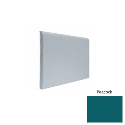 Contours Rubber #65 Vertical Peacock Profiled Wall Base Satin 1