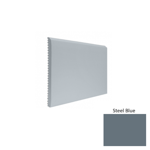 Contours Rubber #65 Vertical Steel Blue Profiled Wall Base Satin 1