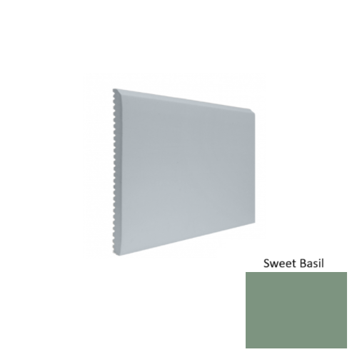 Contours Rubber #65 Vertical Sweet Basil Profiled Wall Base Satin 1