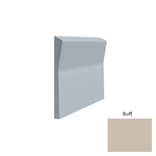 Contours Rubber #70 Valiant Buff Profiled Wall Base Satin 1