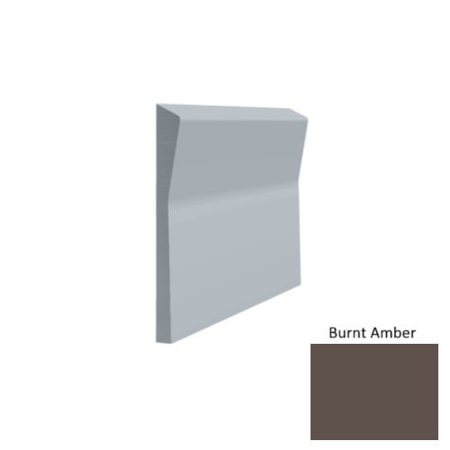 Contours Rubber #70 Valiant Burnt Amber Profiled Wall Base Satin 1