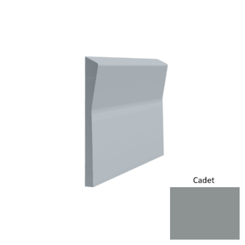 Contours Rubber #70 Valiant Cadet Profiled Wall Base Satin 1