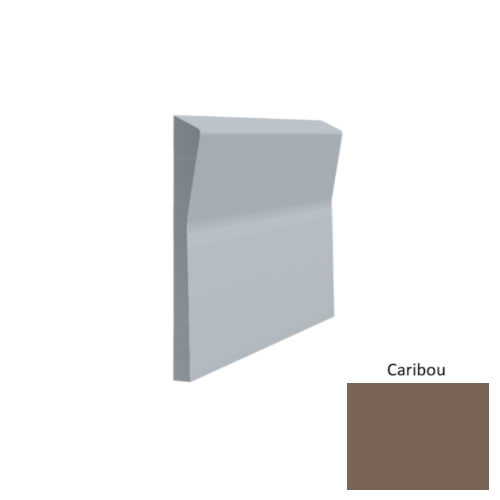 Contours Rubber #70 Valiant Caribou Profiled Wall Base Satin 1