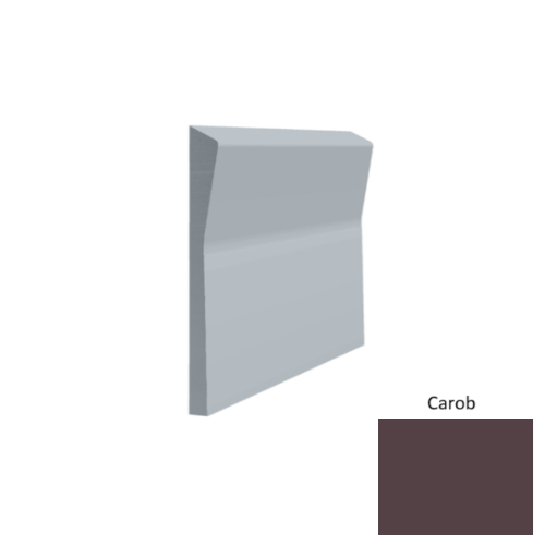 Contours Rubber #70 Valiant Carob Profiled Wall Base Satin 1