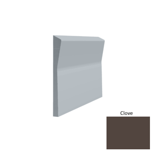 Contours Rubber #70 Valiant Clove Profiled Wall Base Satin 1