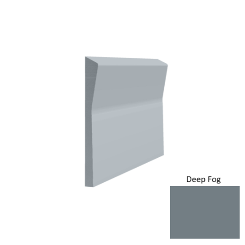 Contours Rubber #70 Valiant Deep Fog Profiled Wall Base Satin 1