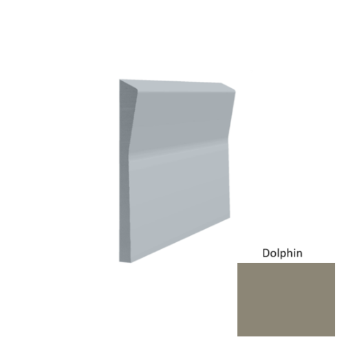 Contours Rubber #70 Valiant Dolphin Profiled Wall Base Satin 1