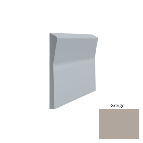 Contours Rubber #70 Valiant Greige Profiled Wall Base Satin 1