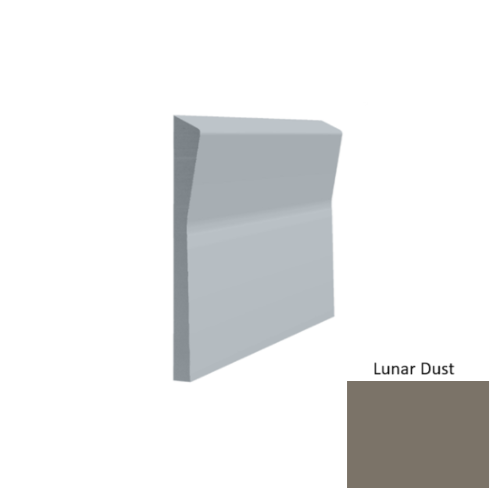 Contours Rubber #70 Valiant Lunar Dust Profiled Wall Base Satin 1